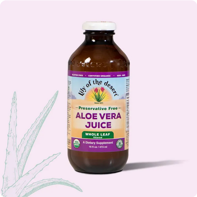 Lily of the Desert Aloe Vera Juice Whole Leaf 16 oz