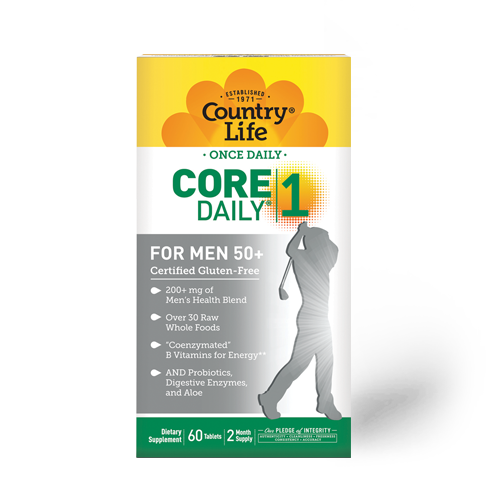 Country Life Core Multi Men 50+ 60 tabs