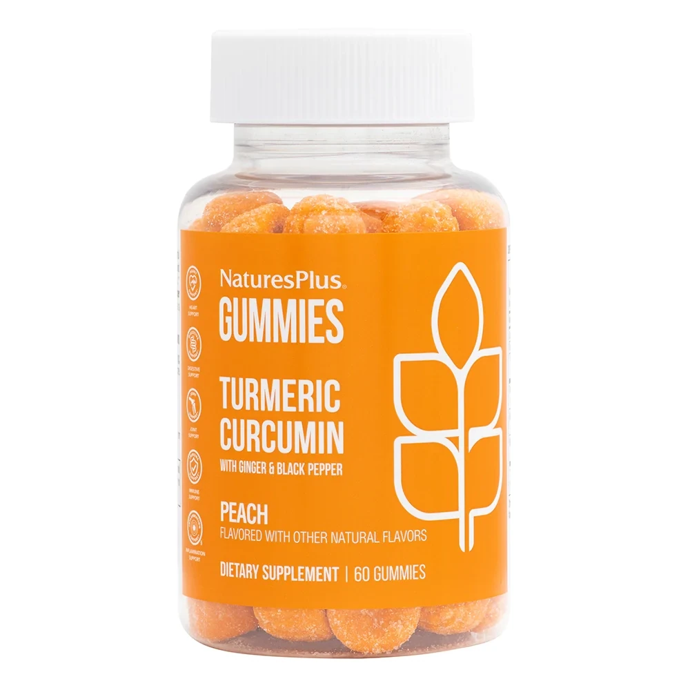 NaturesPlus Turmeric Curcumin 60 gummies