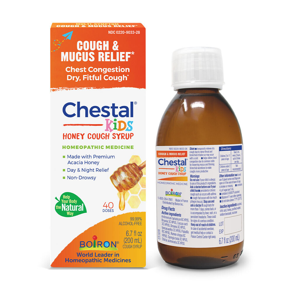 Boiron Chestal Honey Kids Syrup 6.7 oz