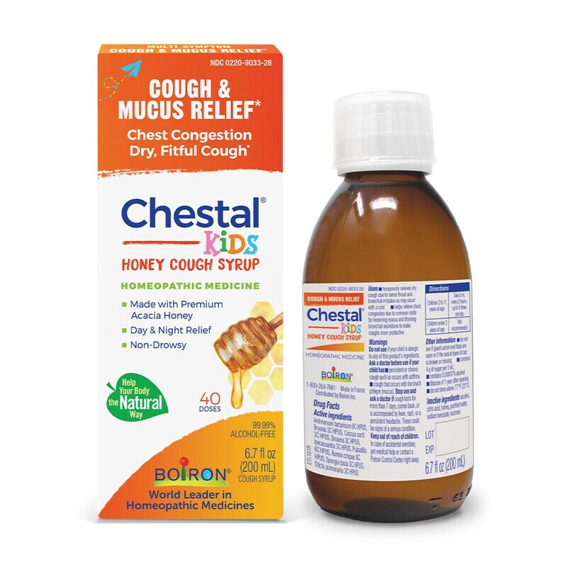 Boiron Chestal Honey Kids Syrup 6.7 oz