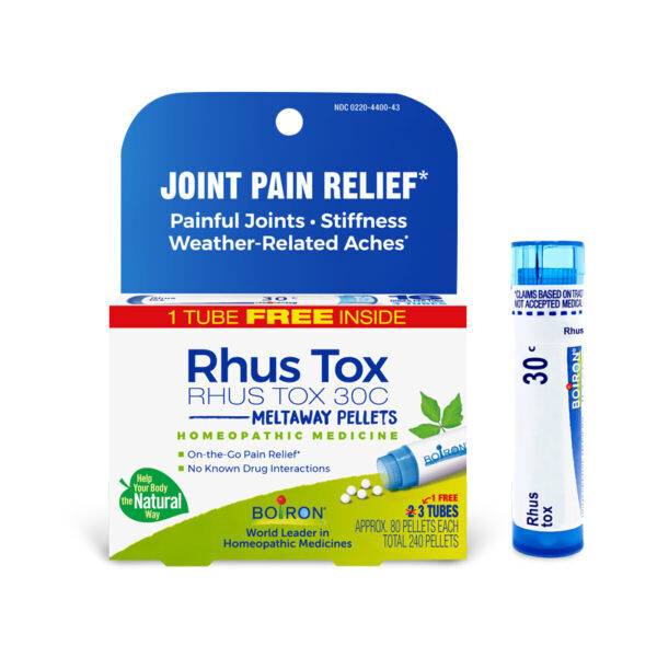 Boiron Rhus Tox Joint Pain Relief 3 pk