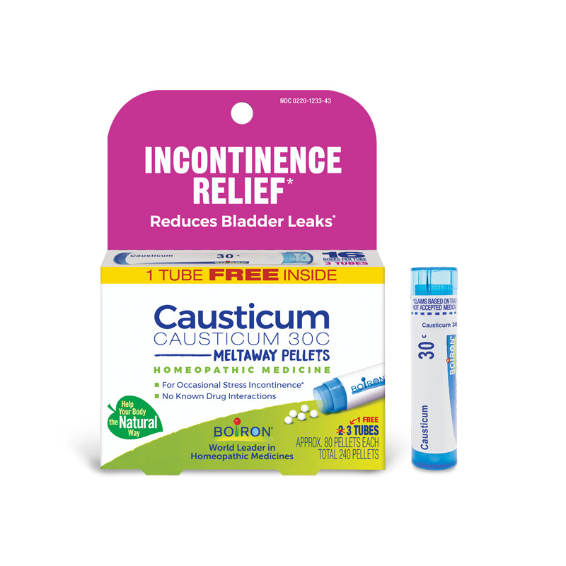 Boiron Causticum Incontinence Relief 3 pk