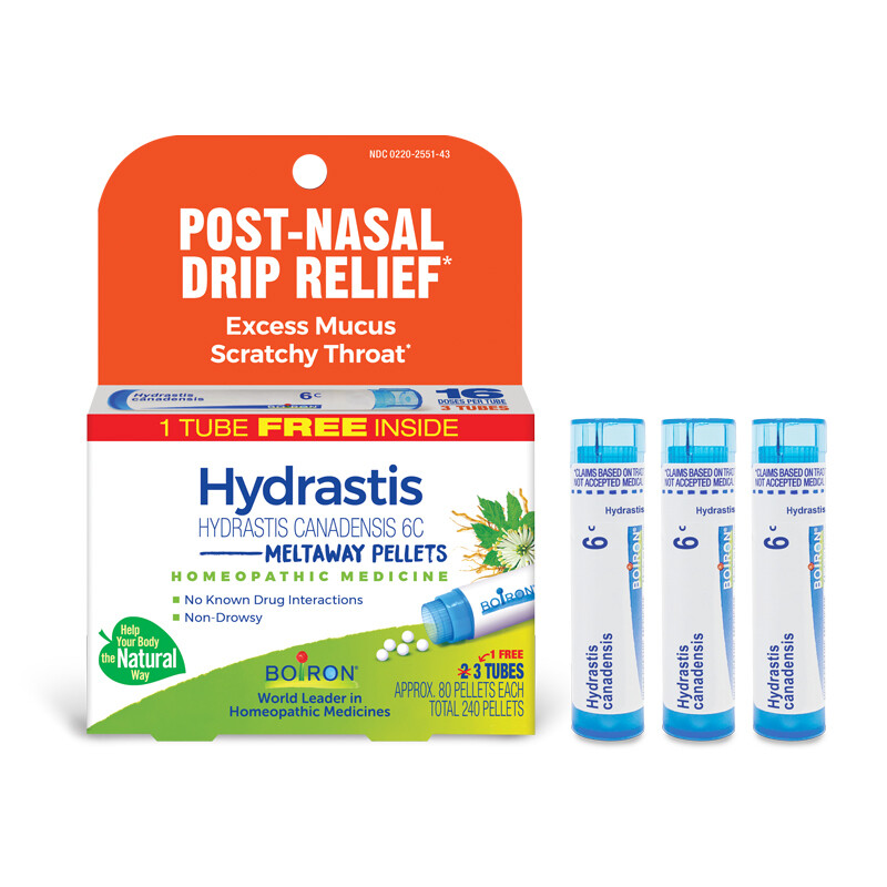 Boiron Hydrastis Post Nasal Drip 3 pk