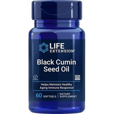 Life Extension Black Cumin Seed Oil 60 softgels