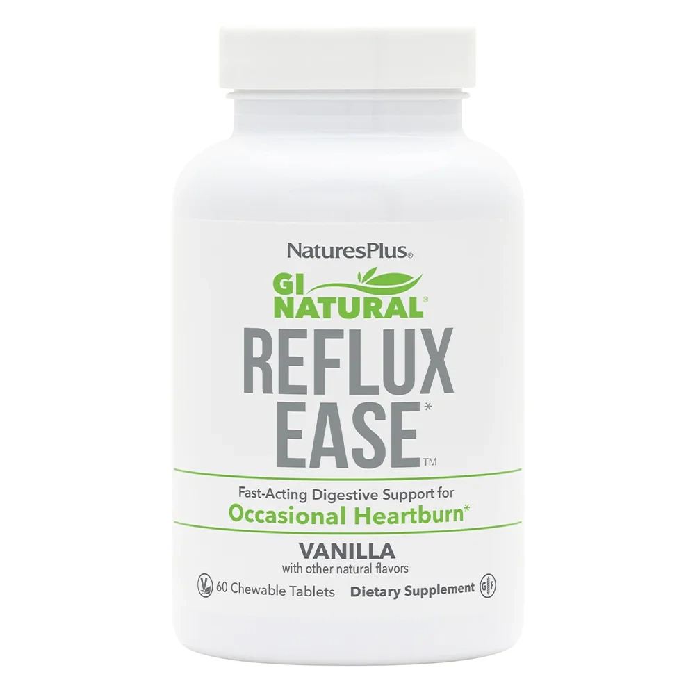 NaturesPlus Reflux Ease Vanilla 60 chews