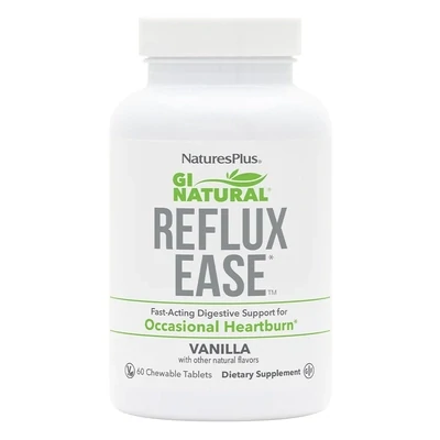 NaturesPlus Reflux Ease Vanilla 60 chews