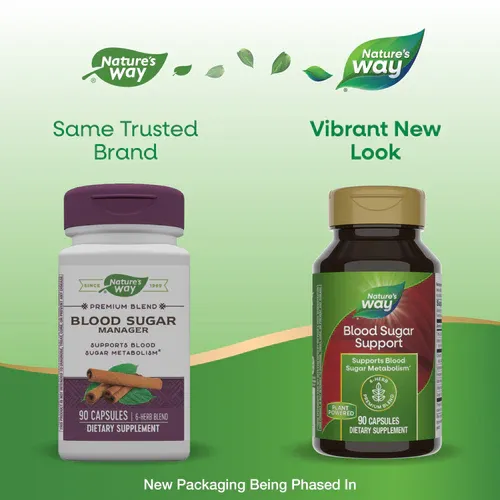 Nature&#39;s Way Blood Sugar Manager 90 caps 