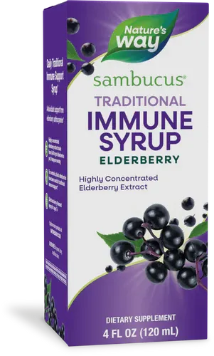 Nature&#39;s Way Immune Syrup Elderberry 4 oz 