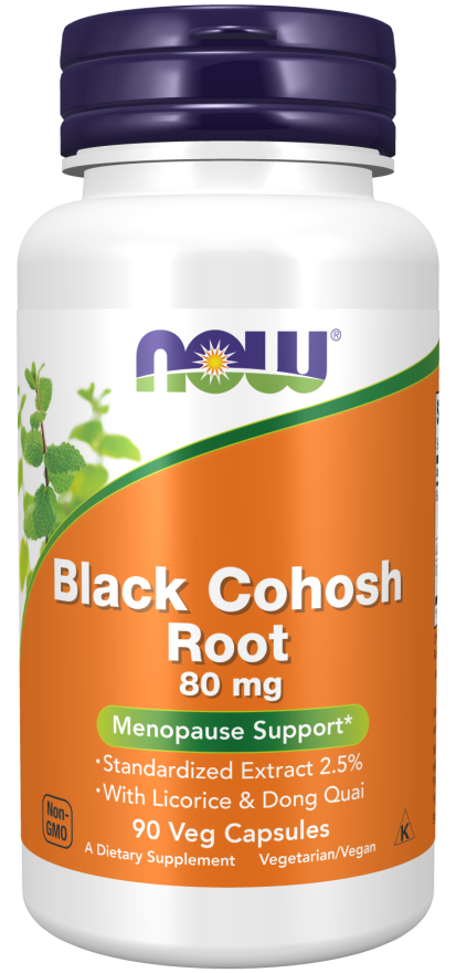 Now Black Cohosh Root 80mg 90 vcaps 