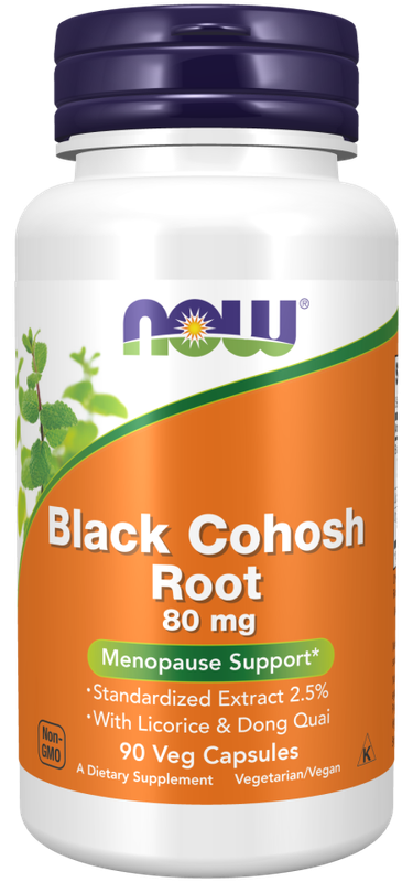Now Black Cohosh Root 80mg 90 vcaps 
