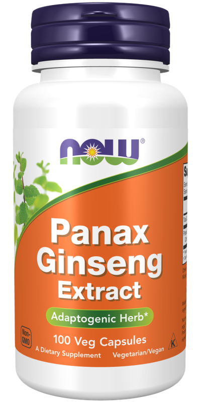 Now Panax Ginseng 500mg 100 vcaps