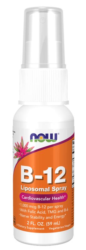 Now Vitamin B12 Liposomal Spray 2 oz