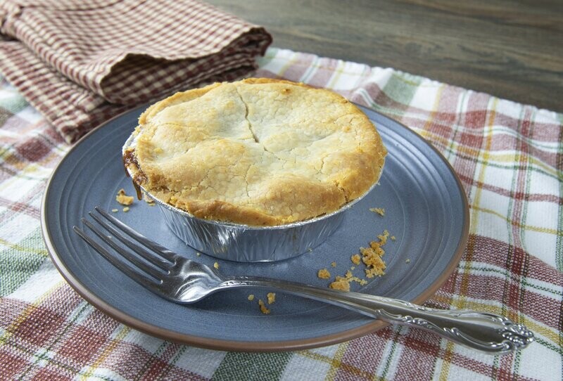 Gluten Free Roasted Chicken, Peas & Carrots Pie