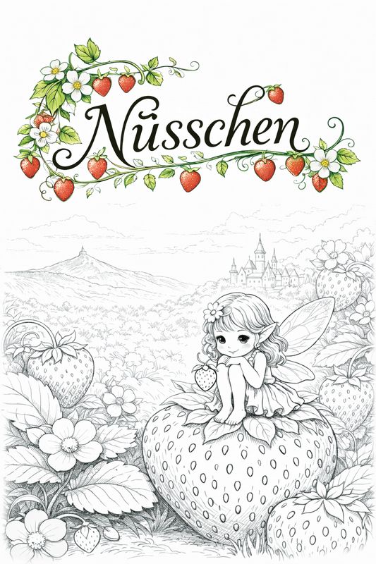 Nüsschen - Mein Malbuch