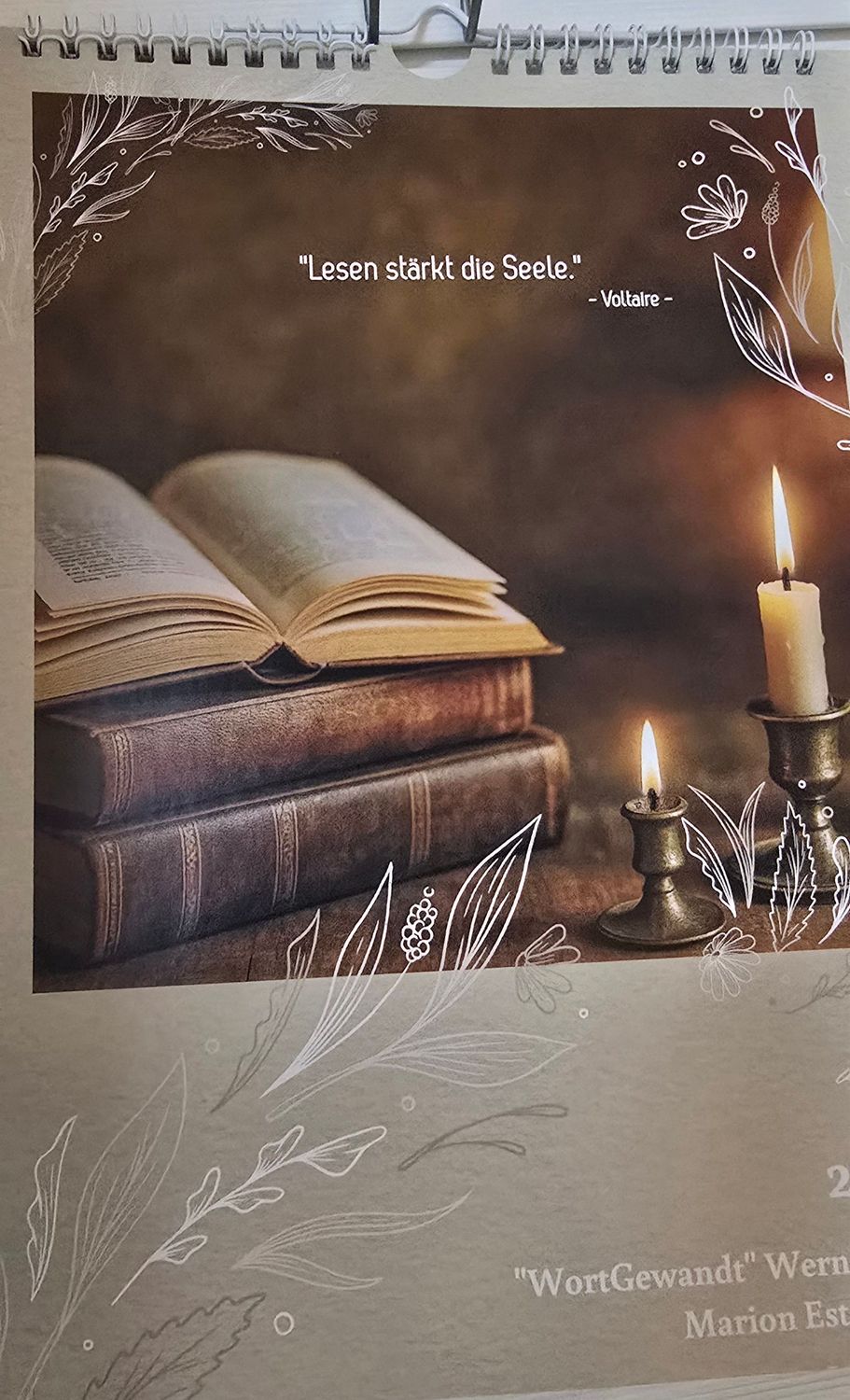 Literarischer Jahreskalender 2026 Literarischer Jahreskalender 2026