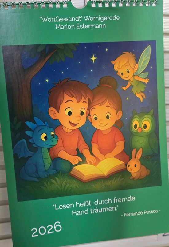 Fantasiereise 2026 – Der WortGewandt-Kinderkalender