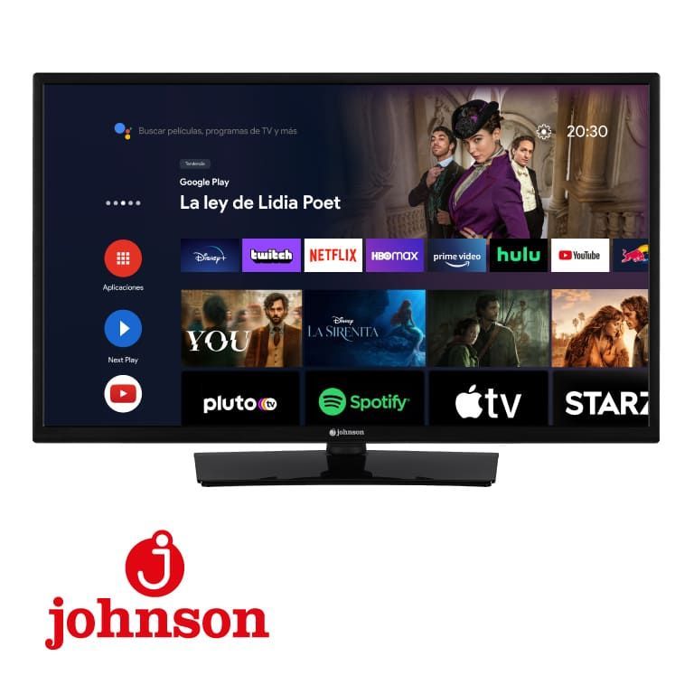 TELEVISIÓN 32" JONHSON ANDROID SMART TV