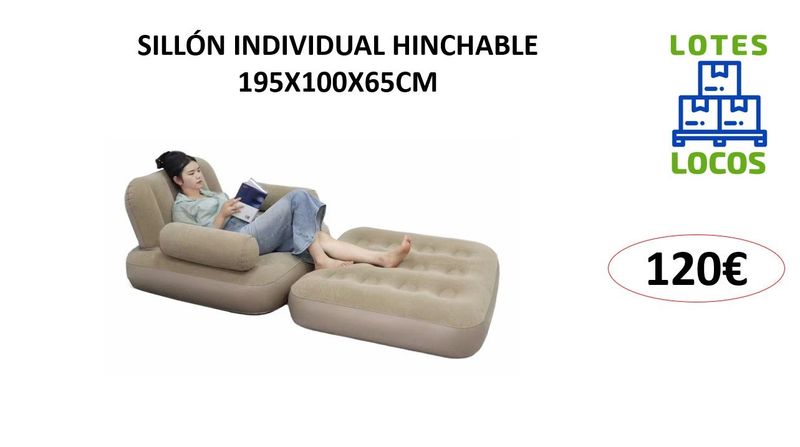 SILLÓN HINCHABLE INDIVIDUAL SILLÓN HINCHABLE INDIVIDUAL
