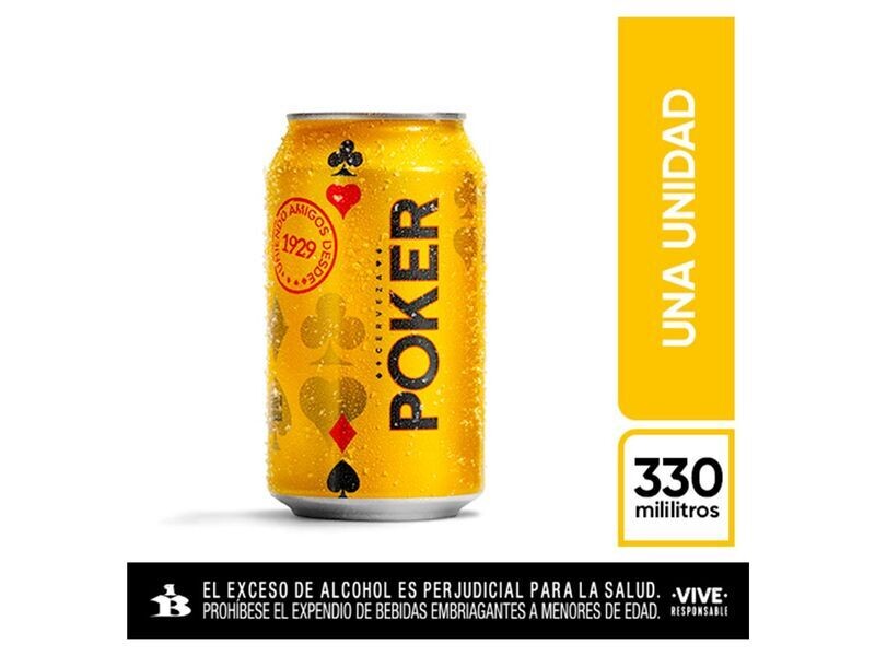 POKER LATA 330 ML