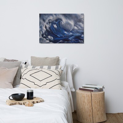 Wave Oil Painting Reproduction 