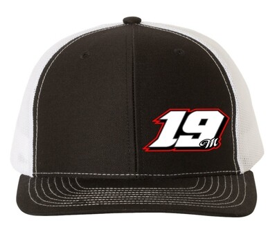 19 Hat: Black & White