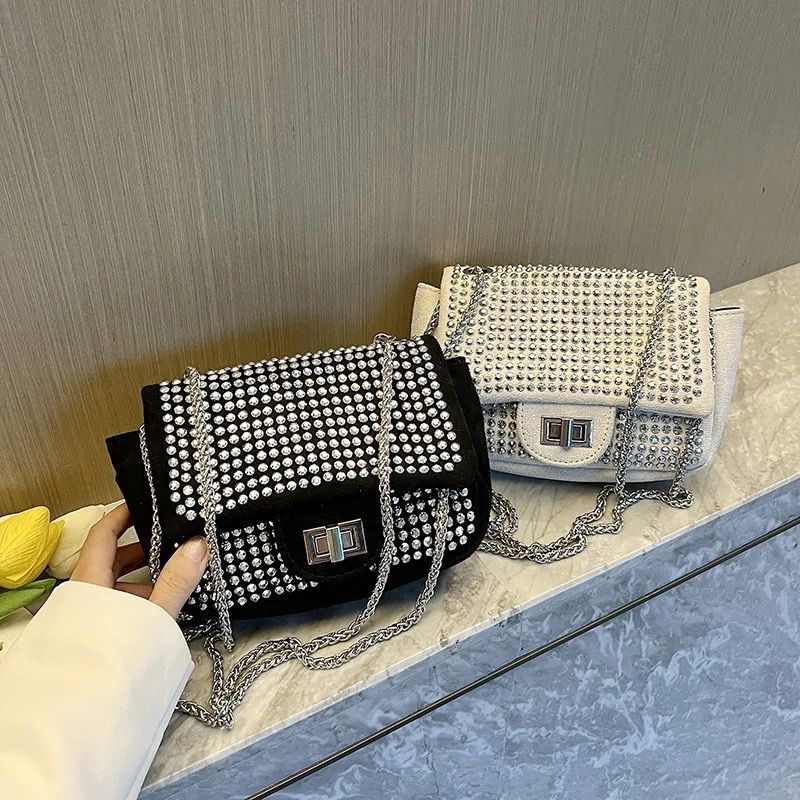 Cartera LUREX con cadena