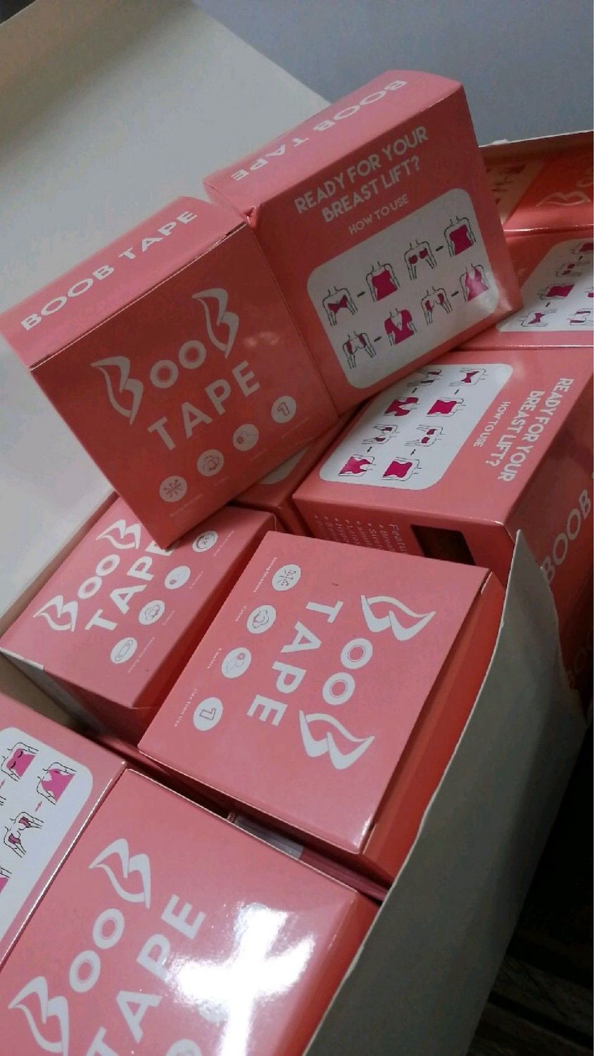 Cinta boob tape X MAYOR ( $100 c/u paquete de 6 unidades)