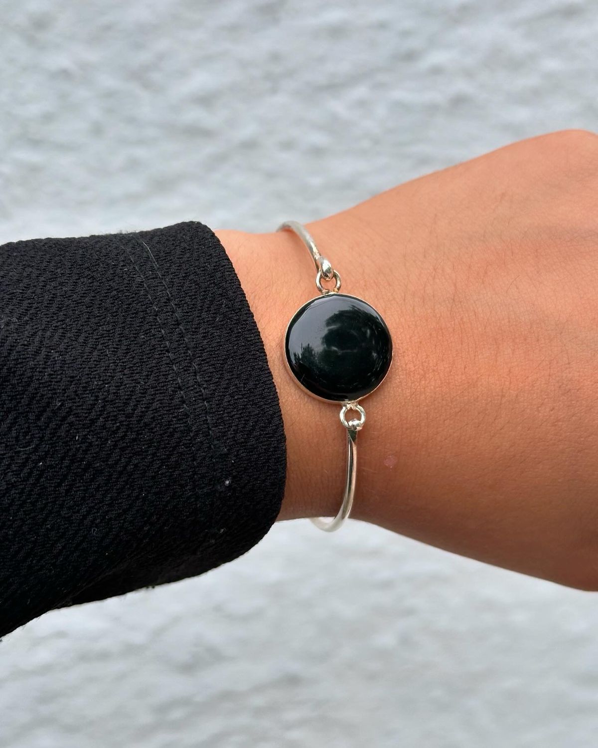 Pulsera de alpaca super delicada
