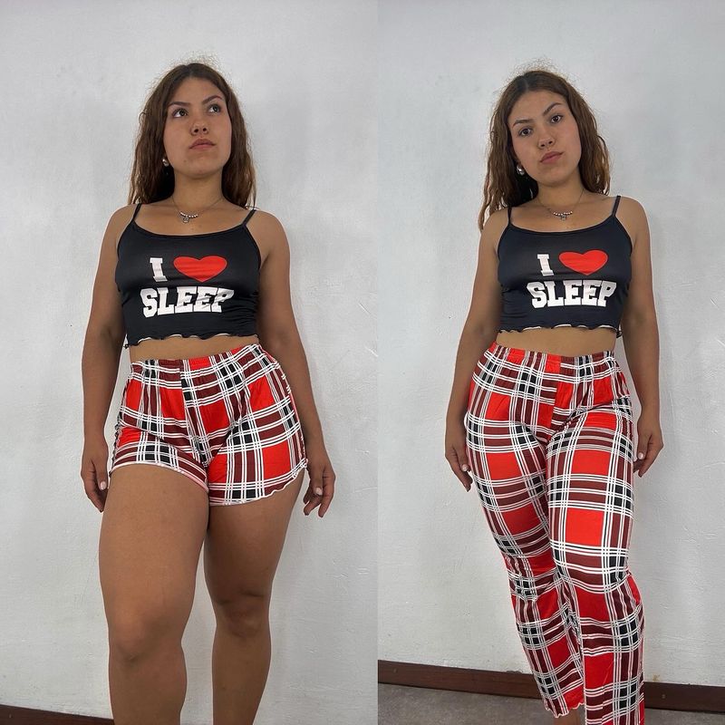 Pijama de 3 piezas