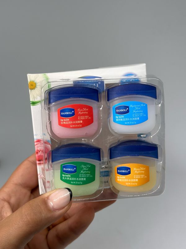 Pack de 4 vaselinas