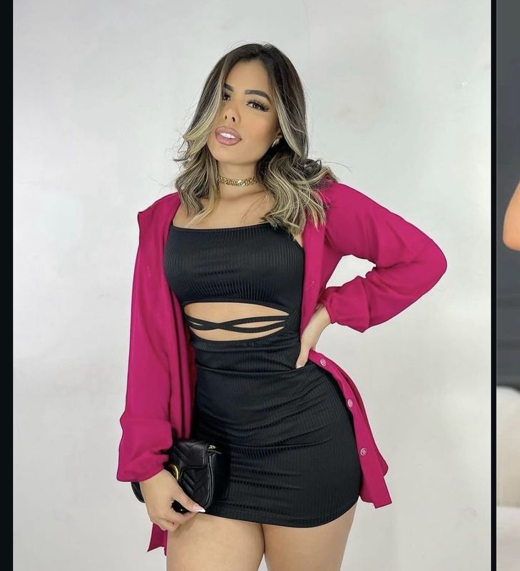 Vestido morley cruzado delante