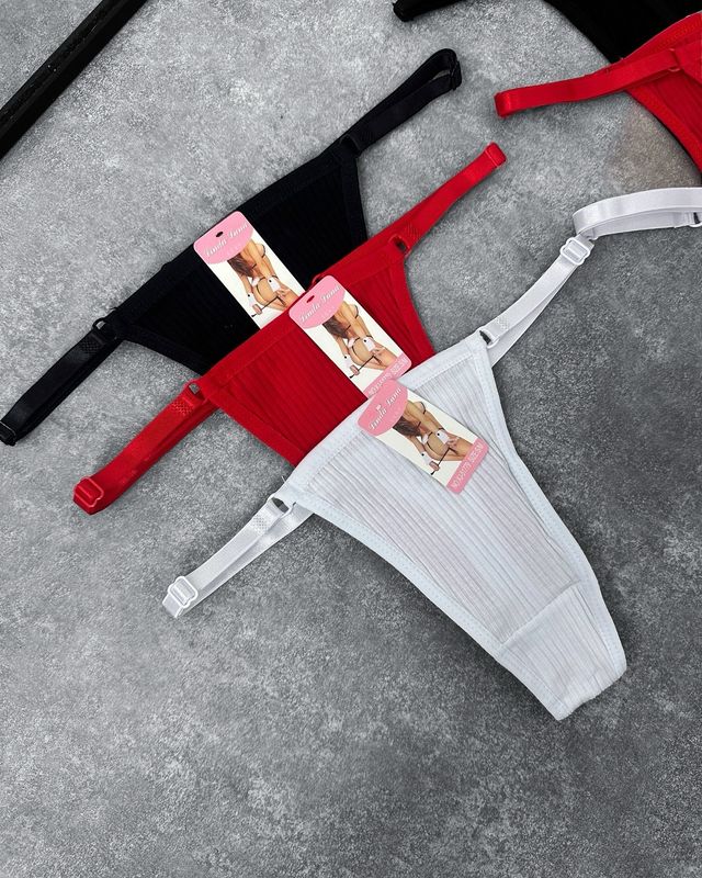 Colaless regulable MORLEY  BLANCO - NEGRO Y ROJO. PACK DE 6 COLALESS