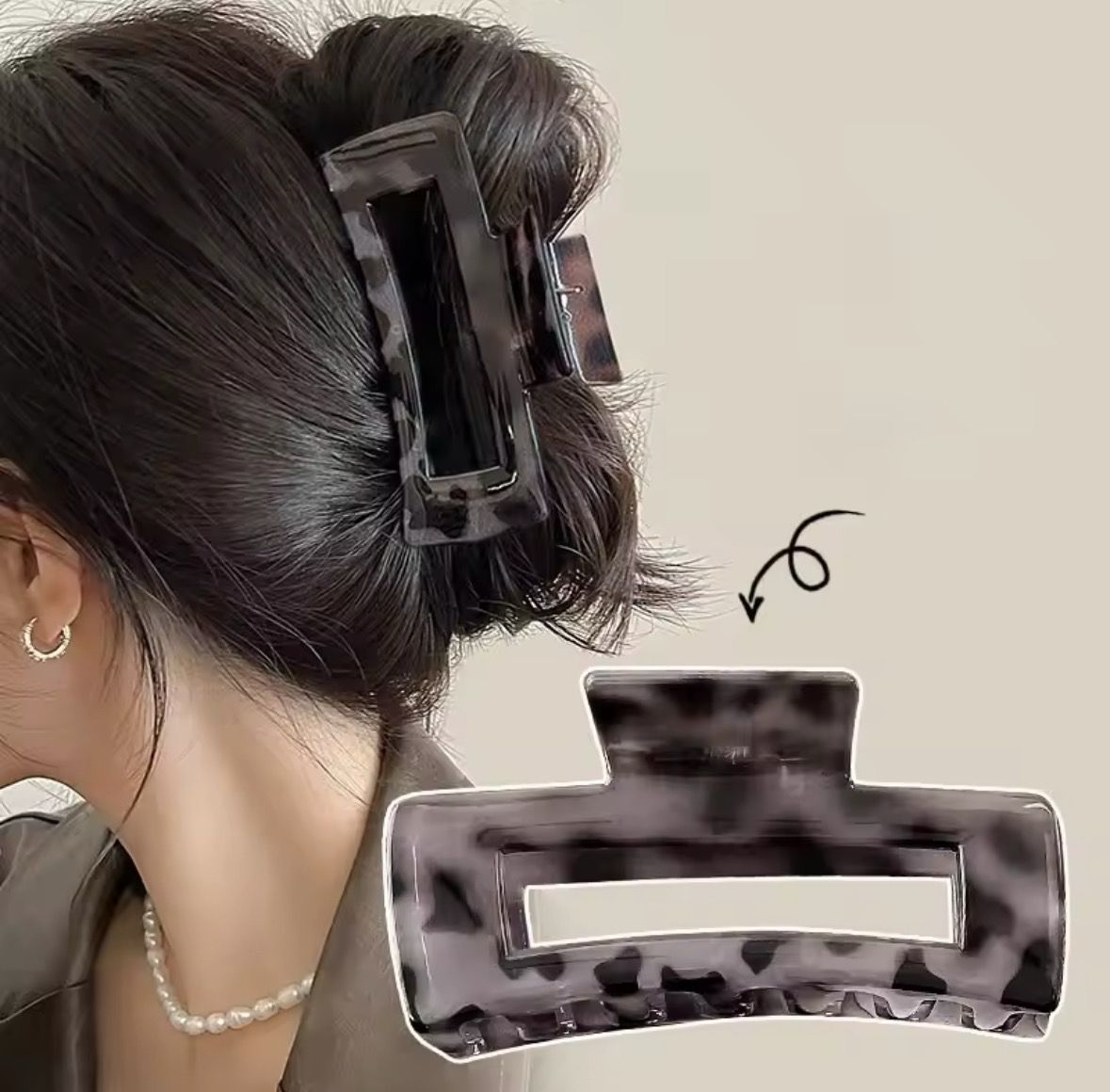Pinza animal print