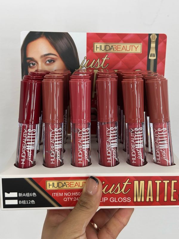 Labial MATTES con colores tonos Rosa