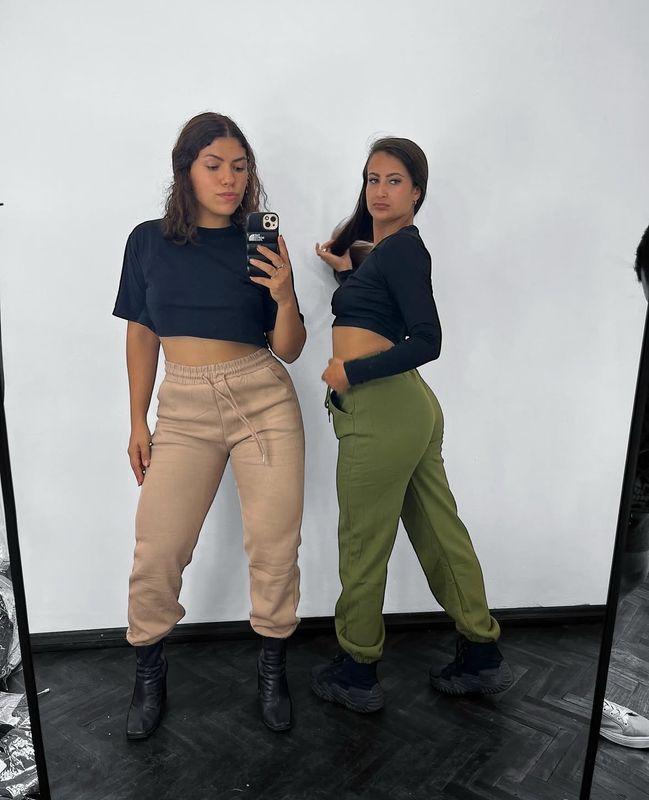 Babucha pantalon afelpado
