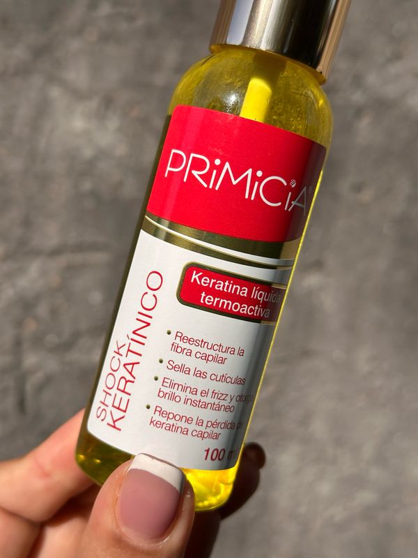 Aceite de Keratina liquida para el cabello