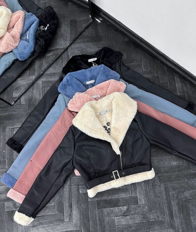 Campera Gamulan con Corderito para Dama