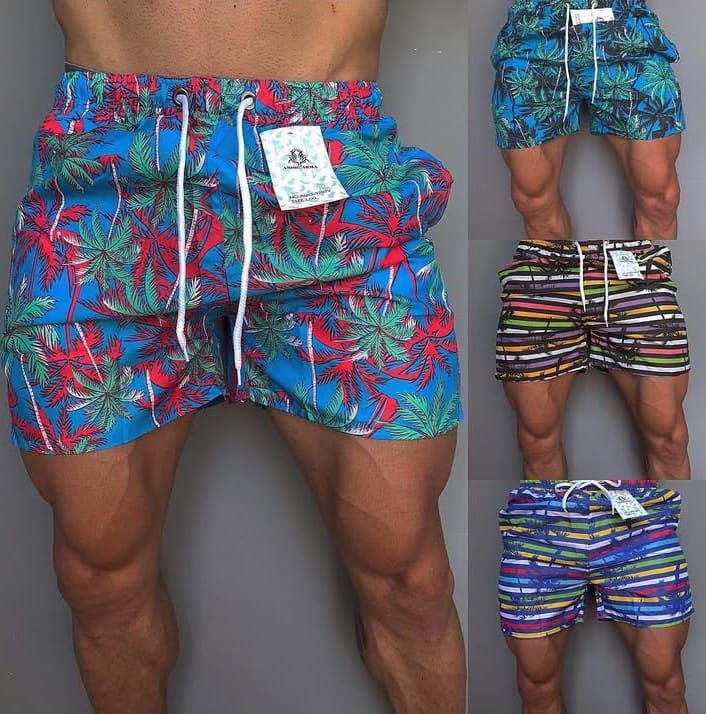 Short de playa diseño variado