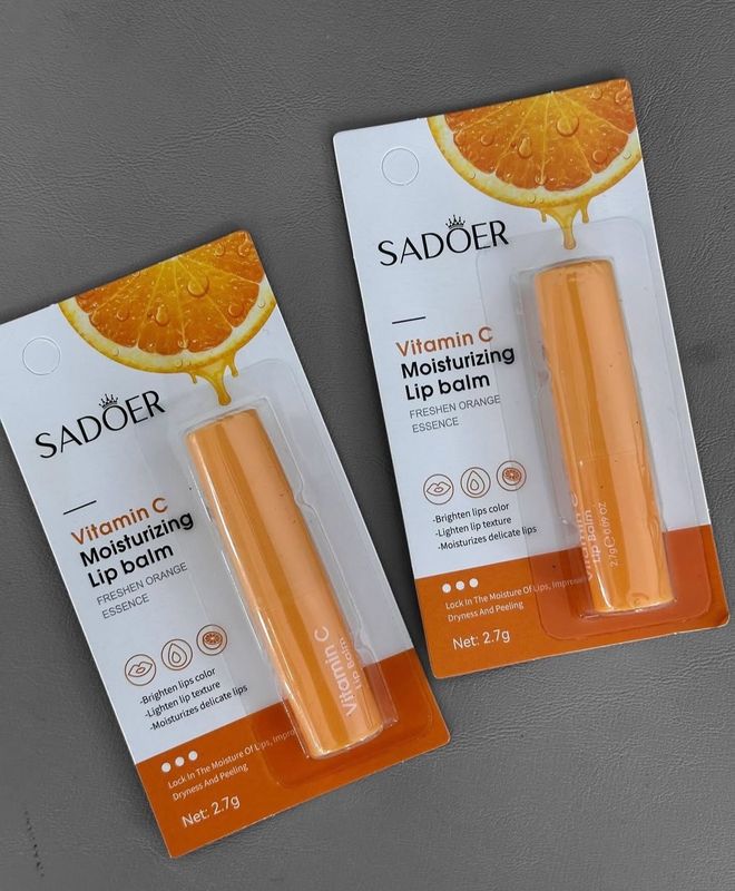 Balsamo Labial de Vitamina C ($77 c/u paquete minimo de 6 unidades)