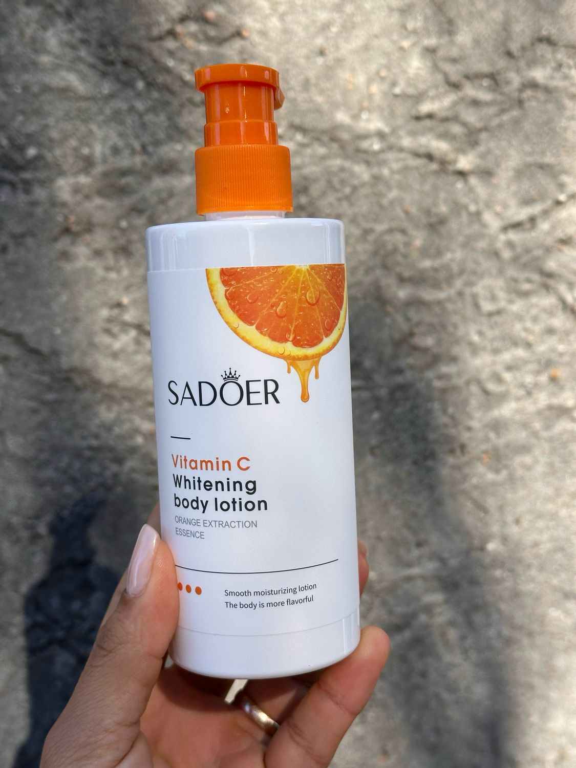 Locion corporal De Vitamina C ($290 c/u paquete minimo de 4 unidades)