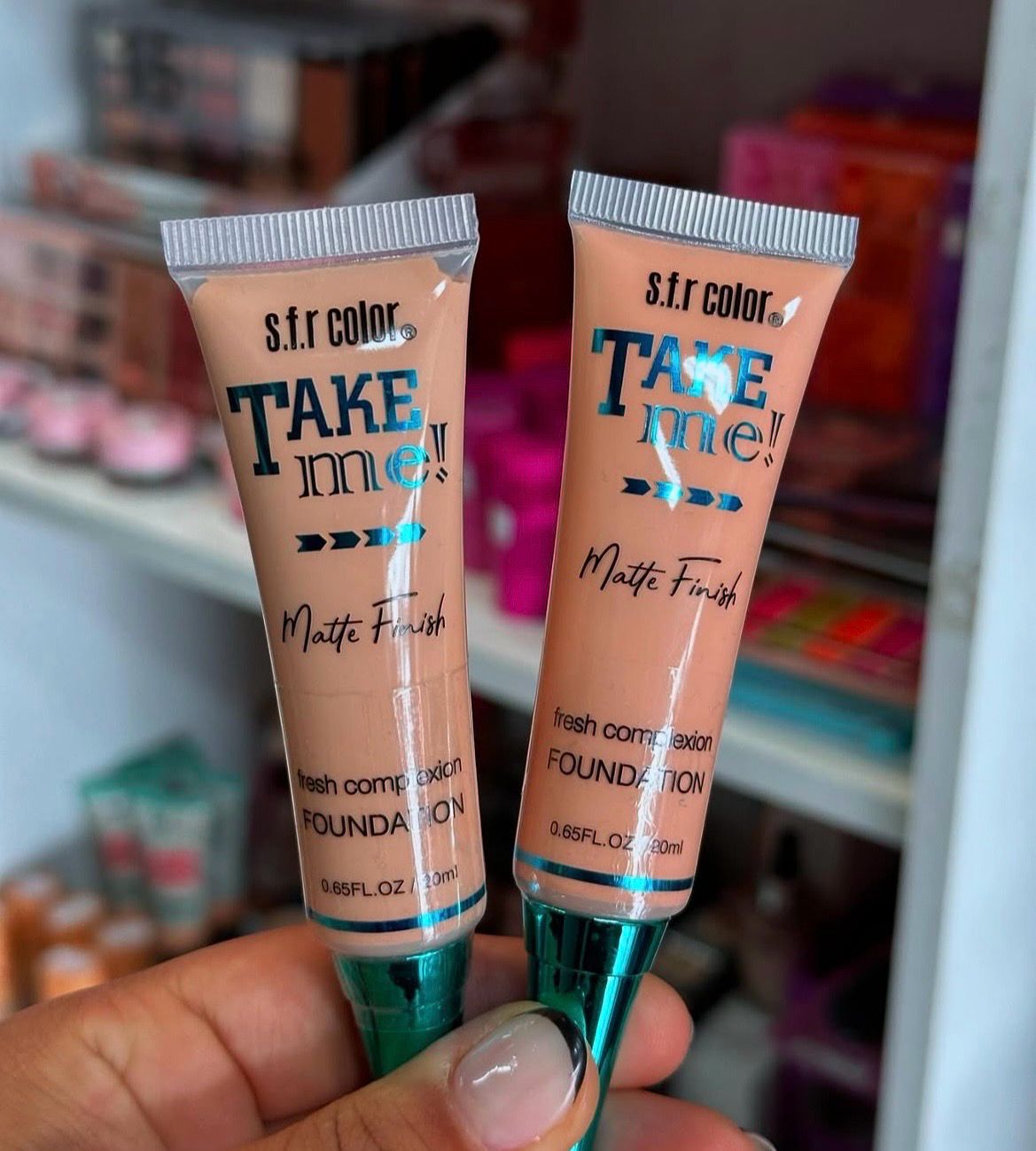Base liquida efecto mate