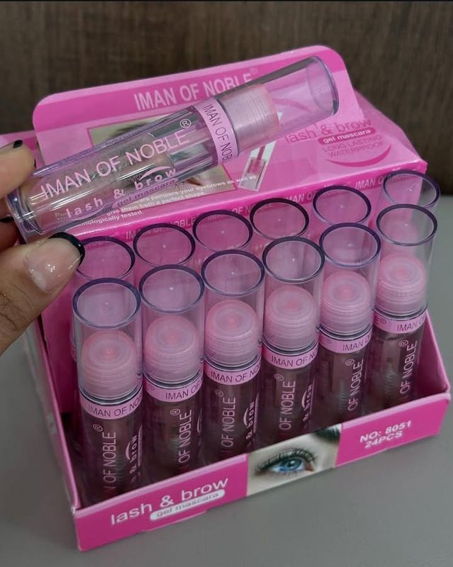 Mascara para Cejas y Pestañas Transparentes