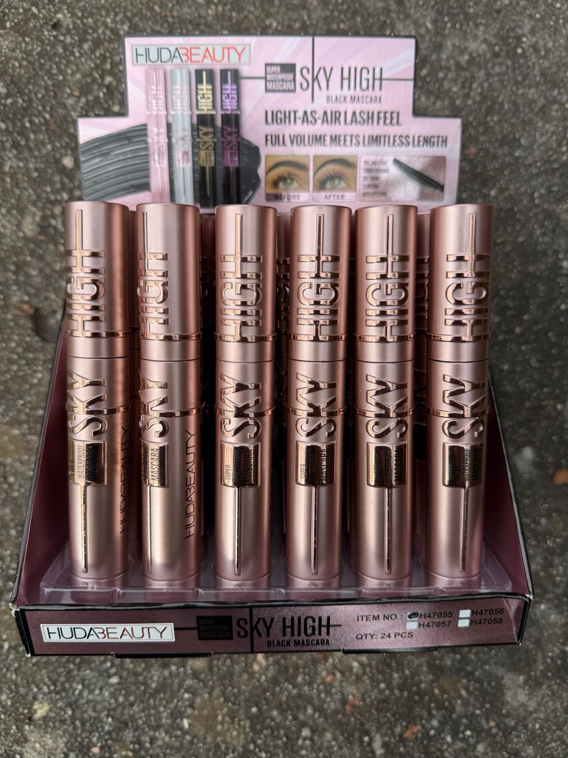 Rimel SUPER HIGH LASHES X MAYOR ($130 c/u paquete minimo de 6 unidades)