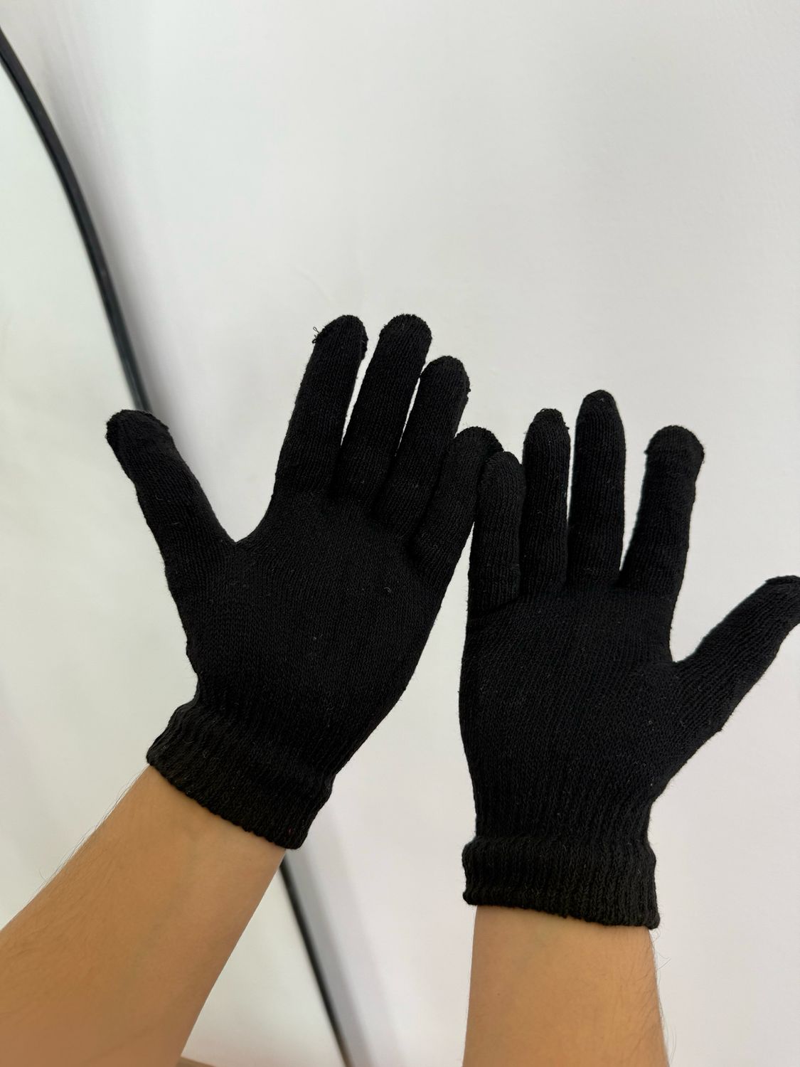 Docena de Pares de guantes negros