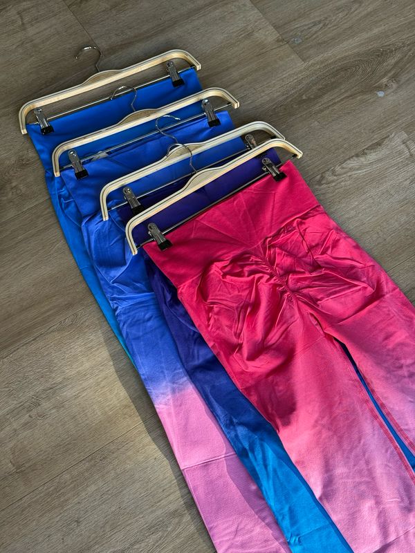 Calza degrade con push up X MAYOR ($350 c/u paquete minimo de 6 unidades) colores y talles surtidos