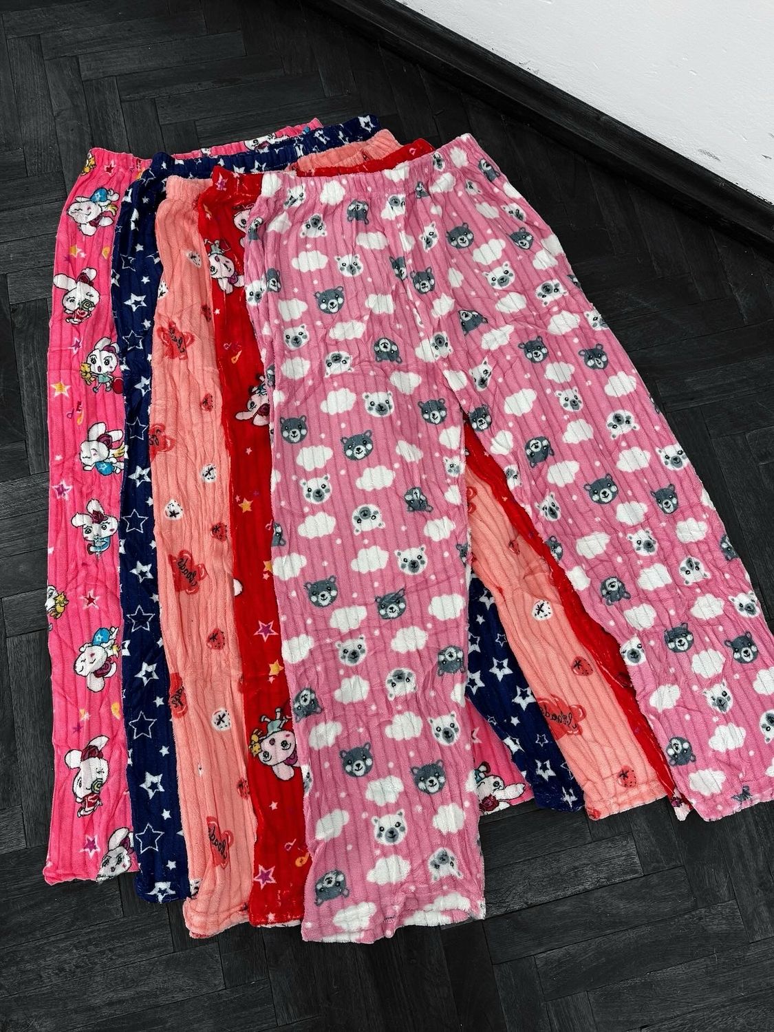 Pantalon de pijama en piel de durazno
