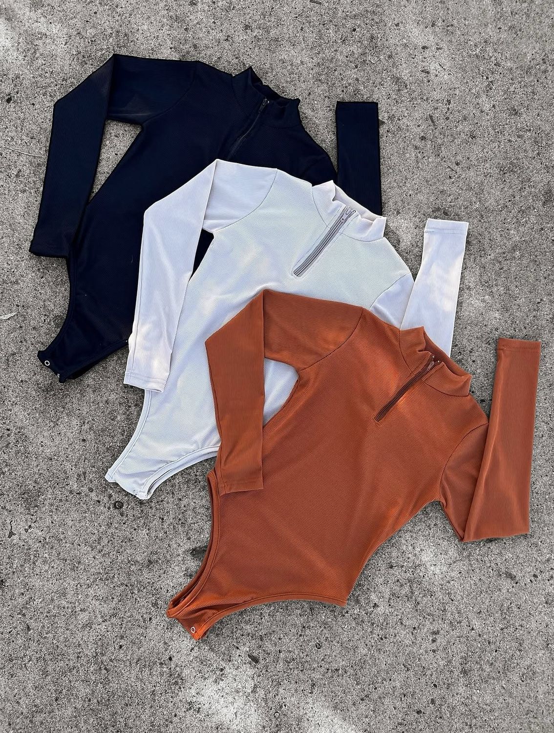 Body Morley con Cierre Beige