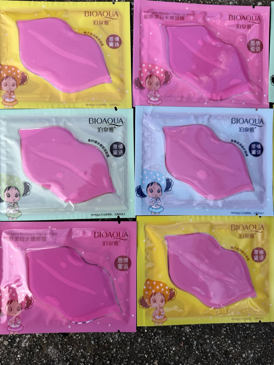 Mascarilla para Labios X MAYOR ( Pack de 4 unidades x 30 c/u)