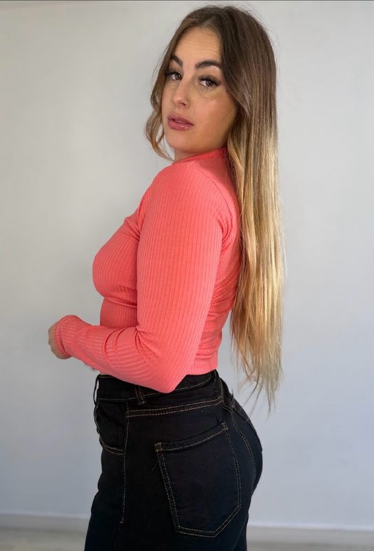 Polera Morley elastizada X MAYOR ($250 c/u paquete minimo de 4 unidades) Incluye 1 roja, 1 rosa oscuro, 1 fucsia y 1 bordo